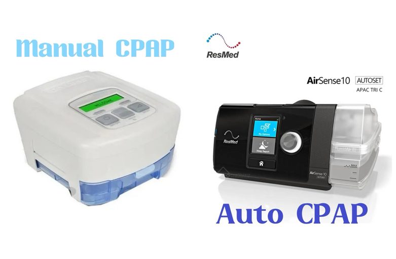 Auto CPAP กับ Manual CPAP ต่างกันอย่างไร?